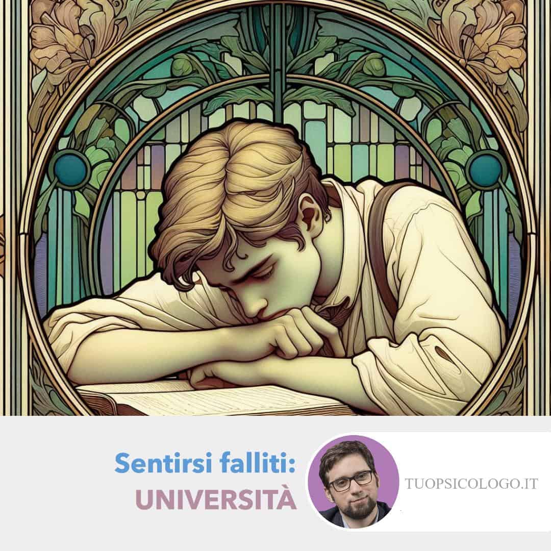 Mi sento un fallito università