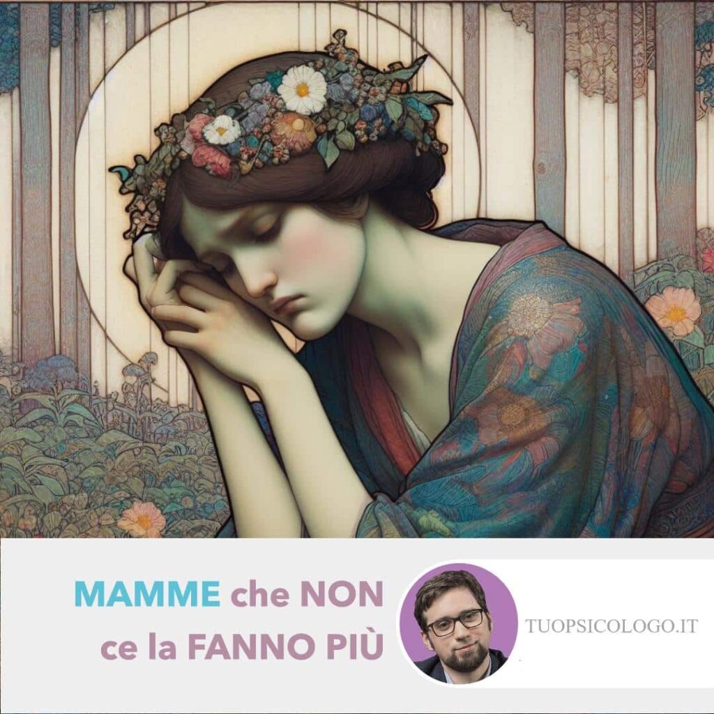 Quando una mamma non ce la fa più