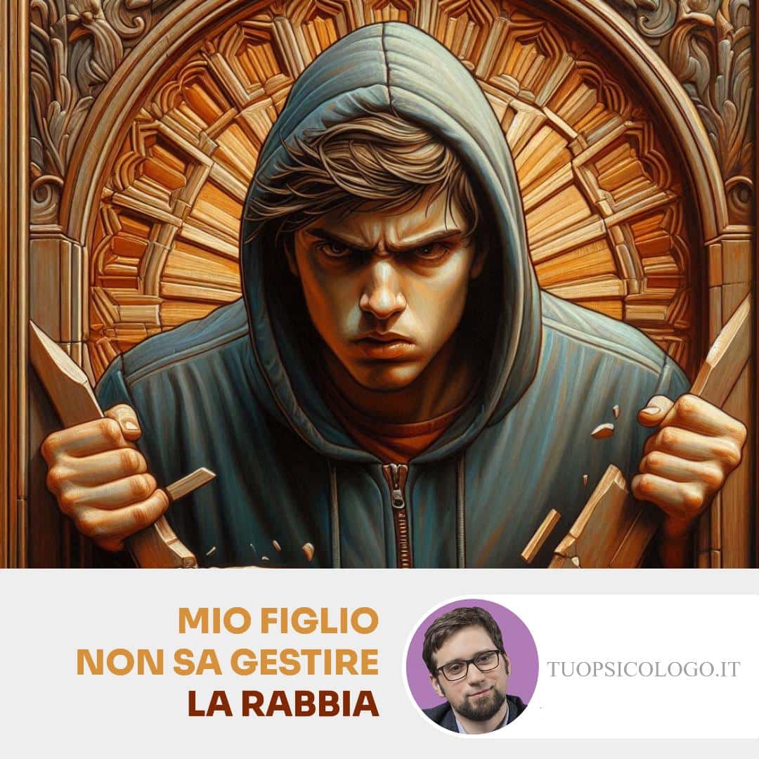 Mio figlio non sa gestire la rabbia