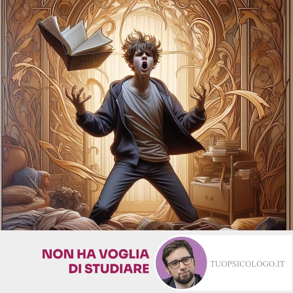 Mio figlio non vuole studiare