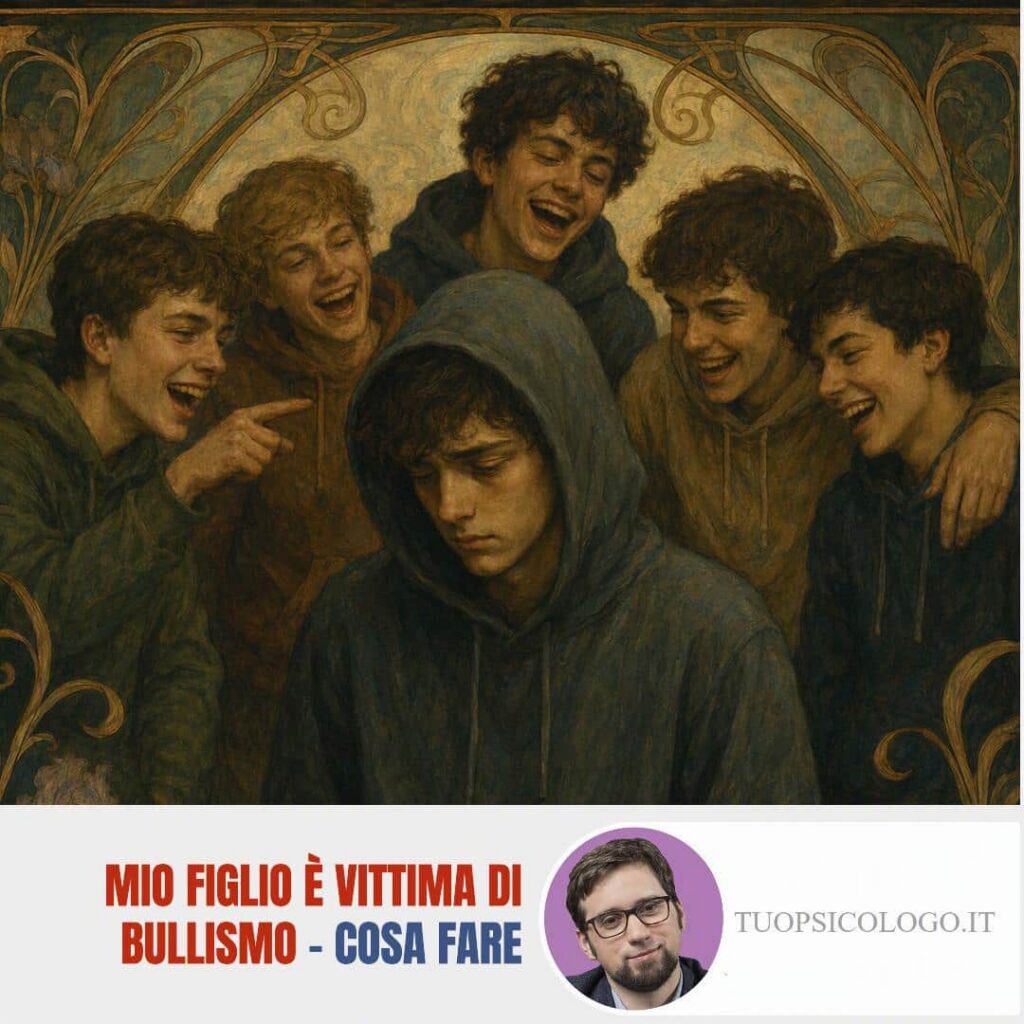 mio figlio è vittima di bullismo cosa fare