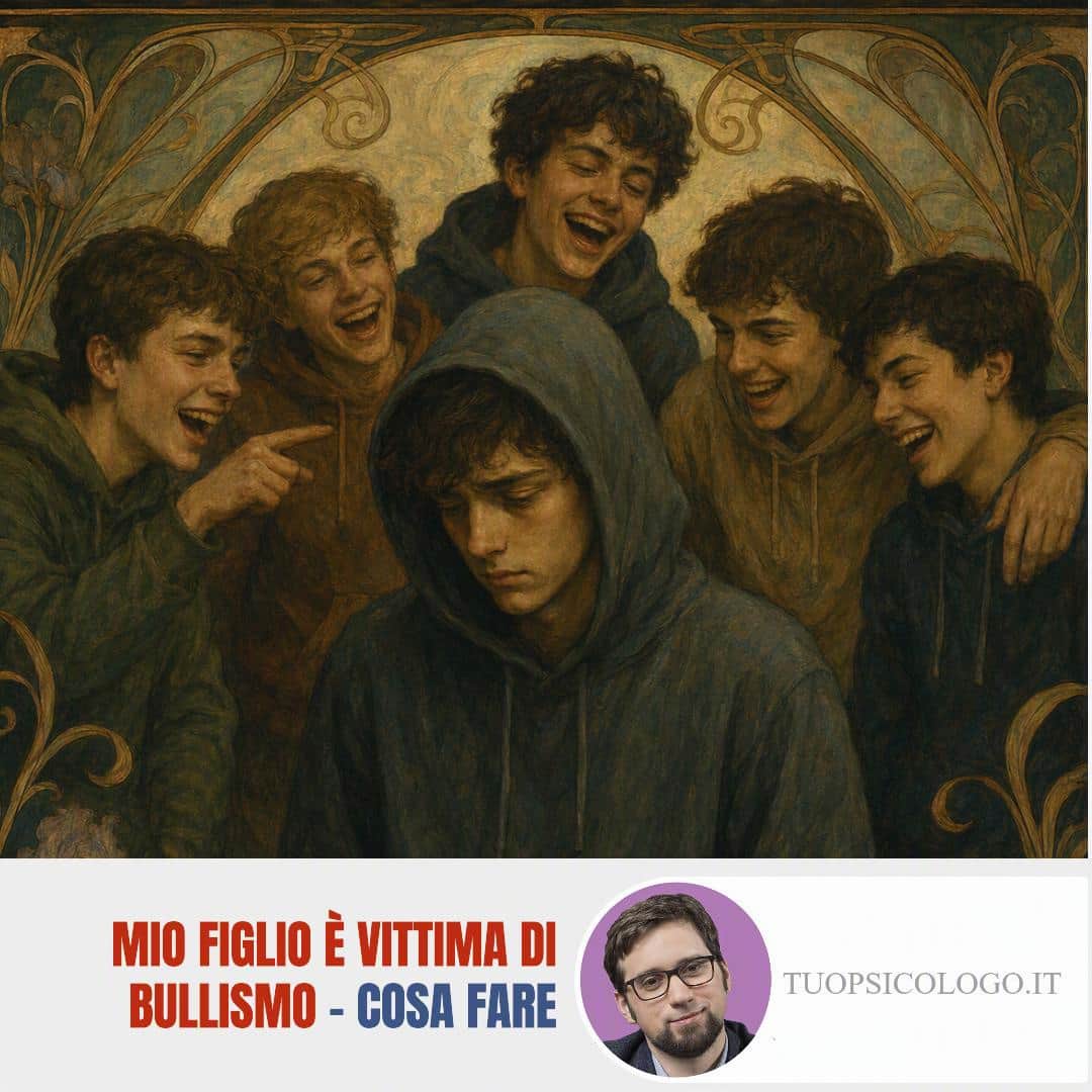 mio figlio è vittima di bullismo cosa fare